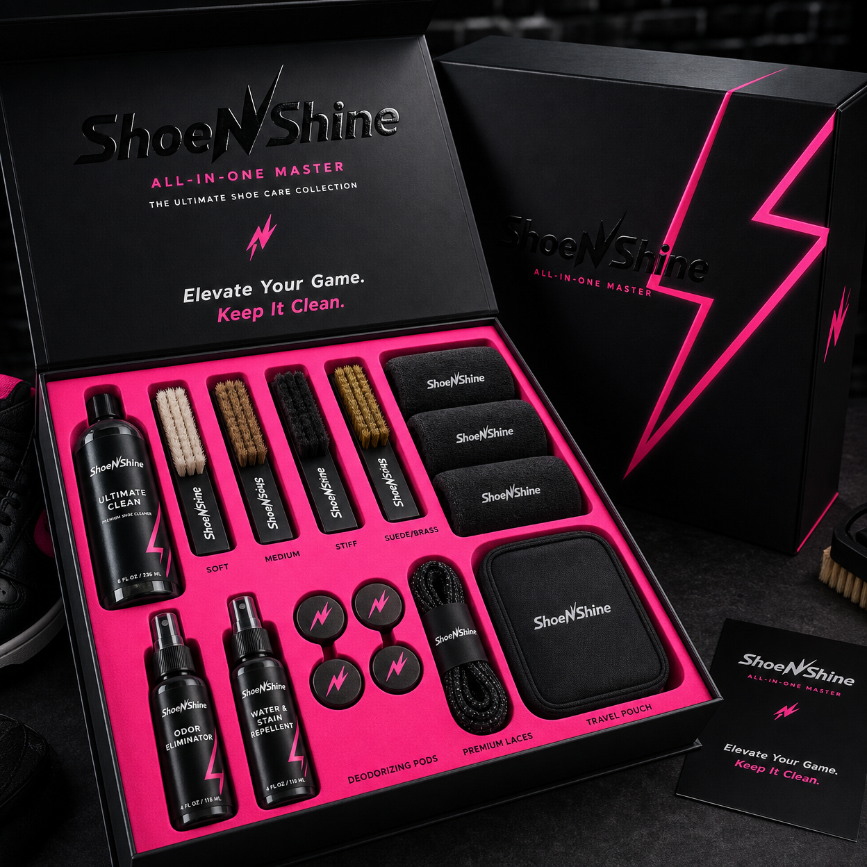 ShoeNShine All-In-One Master Kit